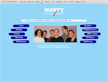 Tablet Screenshot of mosty.granosalis.cz