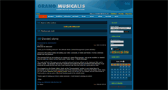 Desktop Screenshot of musicalis.granosalis.cz