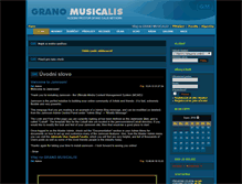 Tablet Screenshot of musicalis.granosalis.cz